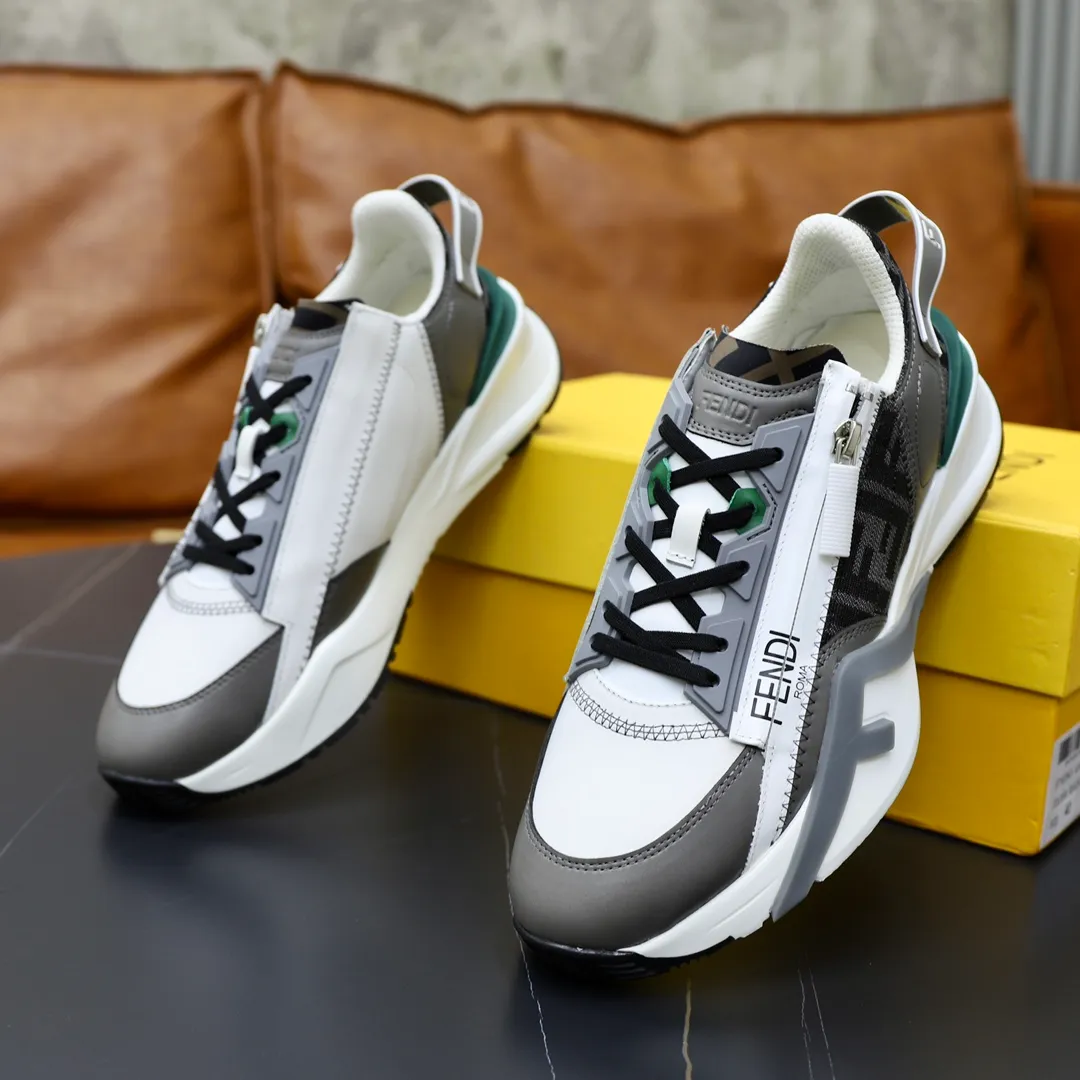 Men's men's shoes 290🔥Brand: FENDI Size: 38-44 (45, 46 customized) Grade: Original quality High version Material: Imported cowhide ➕ High-quality and comfortable lining Original lightweight non-slip outsole Style category: Travel Fashion casual shoes Versatile trend